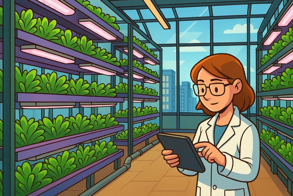 Vertical Farms: Growing Up, Not Out
