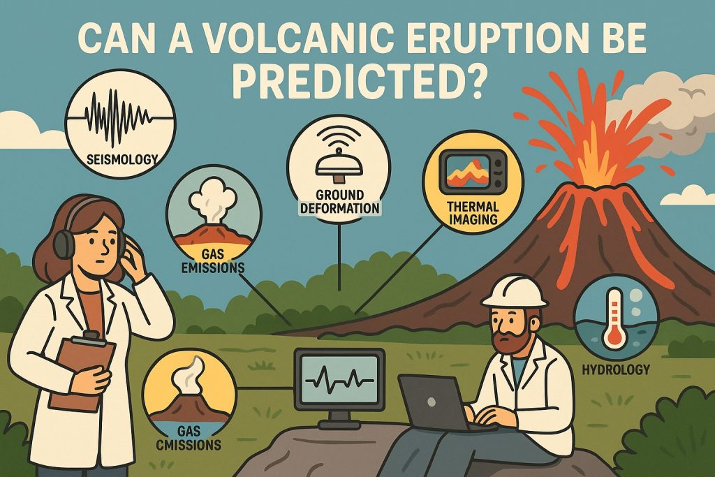 Is It Possible to Predict a Volcanic Eruption?