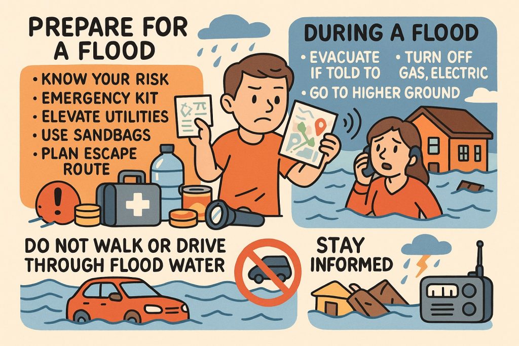 How to Prepare for a Flood and What to Do When It Strikes