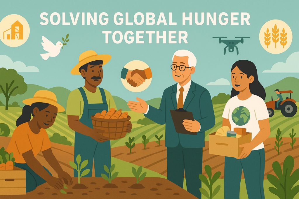 How We Can Solve Global Hunger Together: Strategies for a Nourished Future