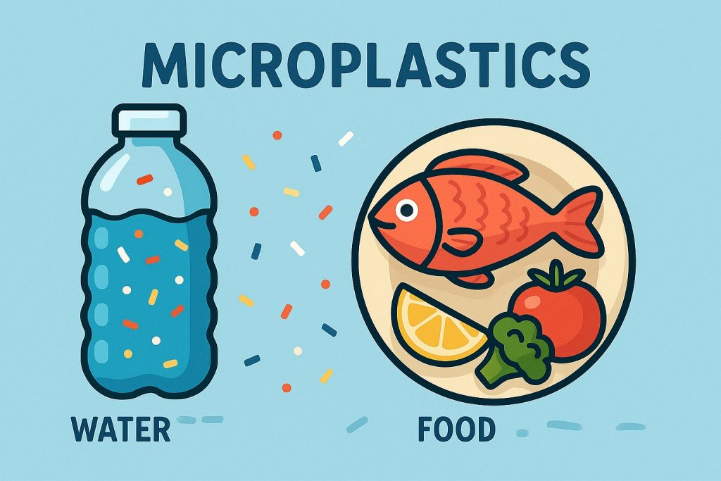 Microplastics: The Hidden Threat in Water and Food