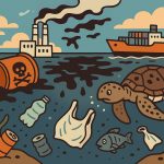 Ocean Pollution Over the Last 100 Years: A Century of Damage