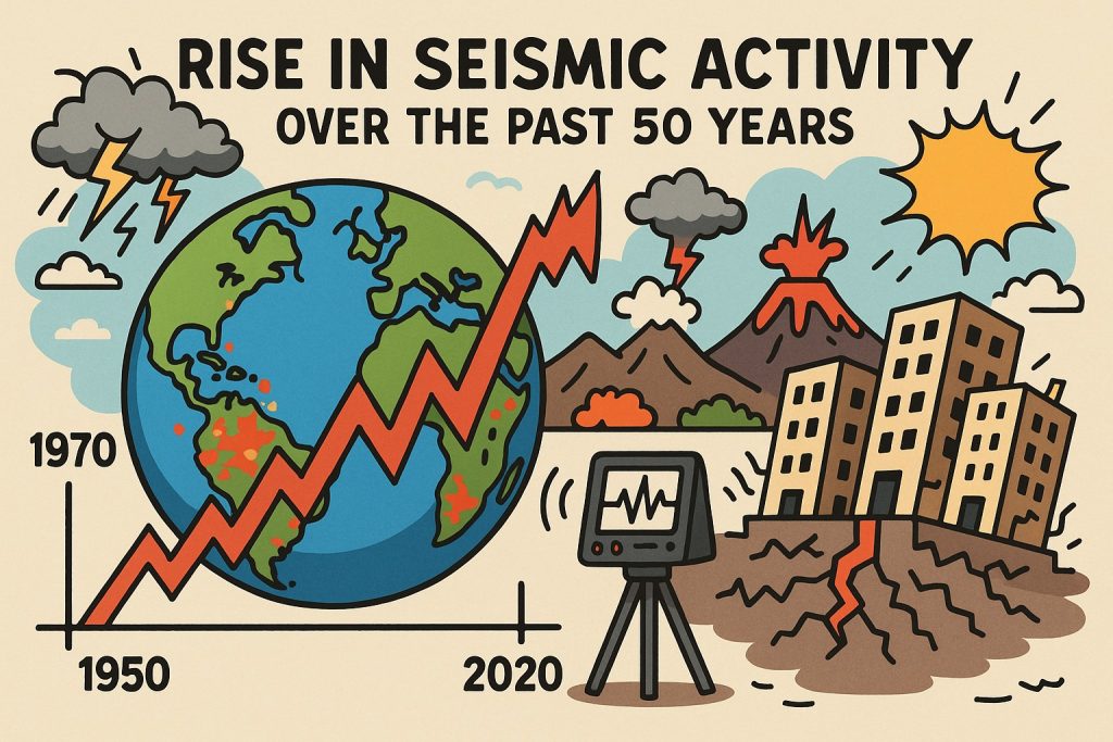 Increasing Seismic Activity Over the Last 50 Years: Causes and Concerns
