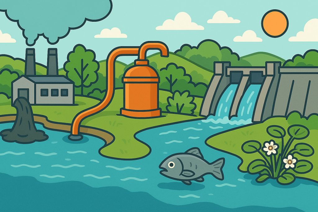 Rivers and Water Bodies: What Destroys Aquatic Ecosystems