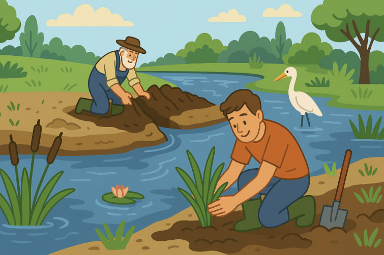 How to Restore Wetlands and Why It Matters