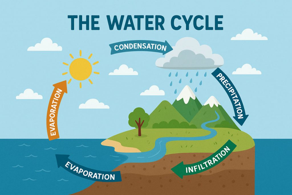 The Water Cycle: How Water Moves Through Nature