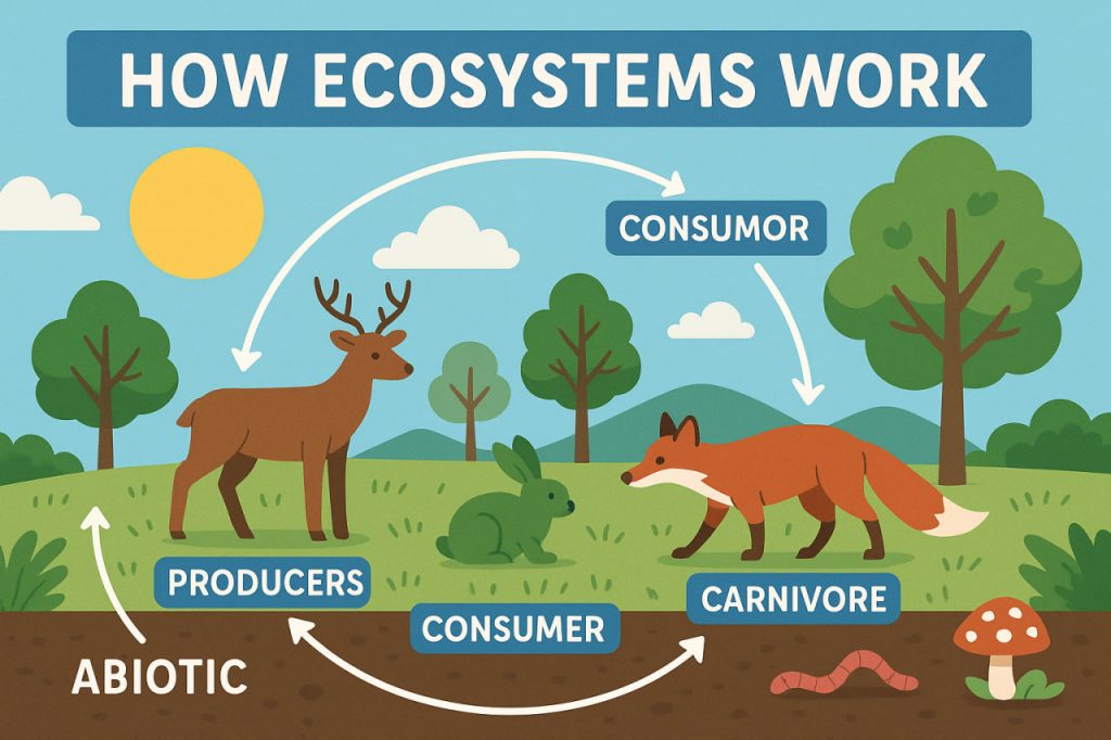 How Ecosystems Work: The Web of Life on Earth