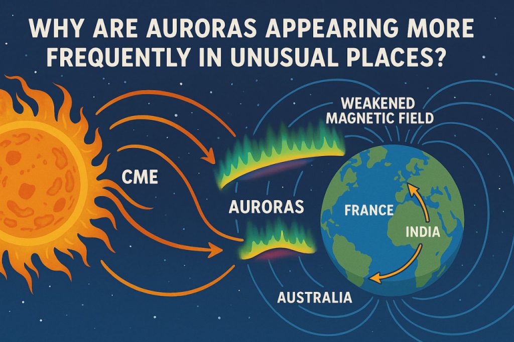 Why Are Auroras Appearing More Frequently in Unusual Places?