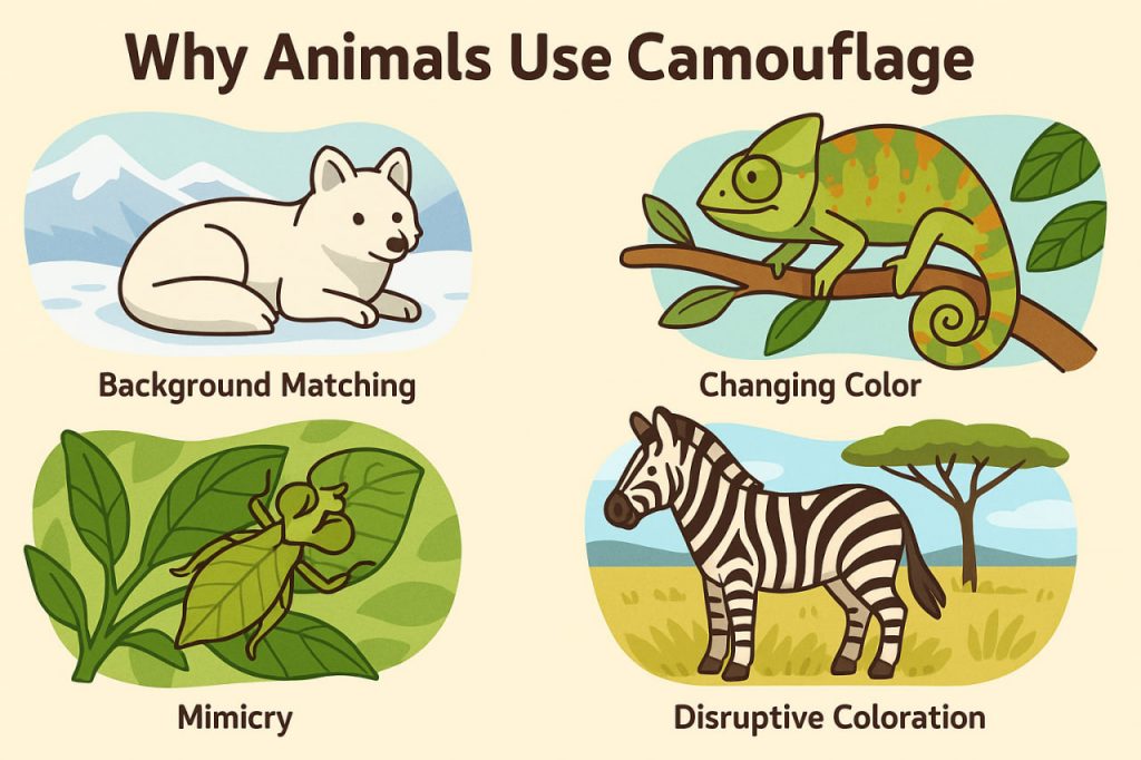 Why Animals Use Camouflage