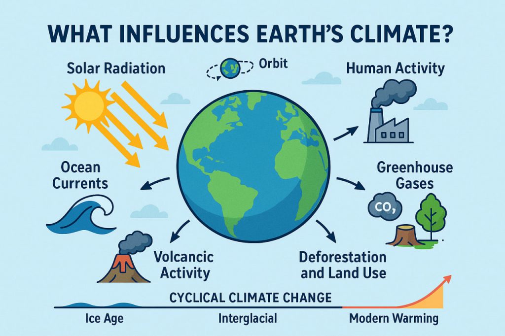 What Influences Earth’s Climate?