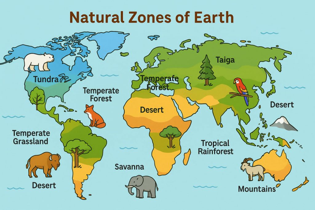 Natural Zones of Earth: Understanding the Planet’s Diverse Biomes
