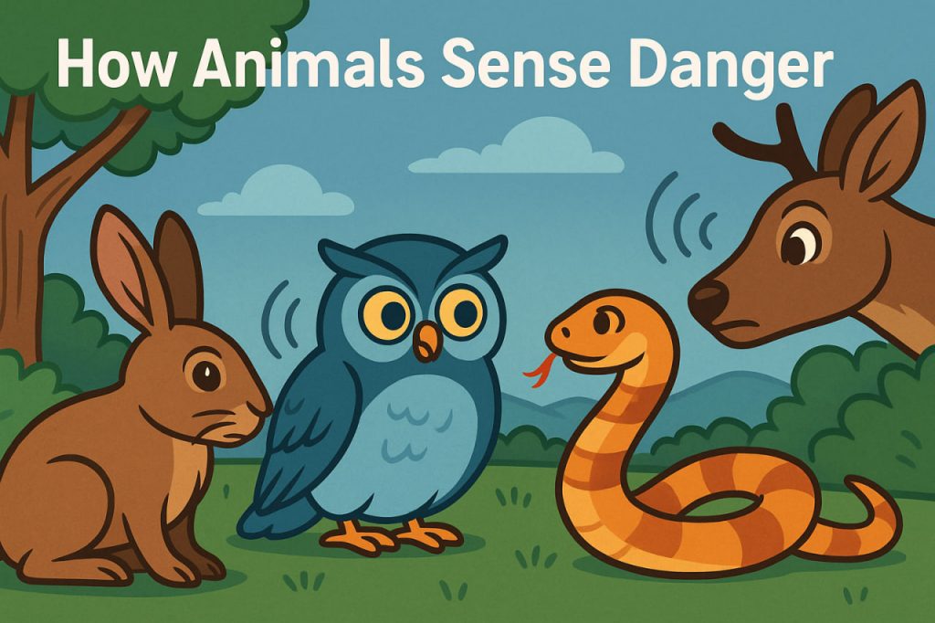 How Animals Sense Danger: Nature’s Built-In Warning Systems
