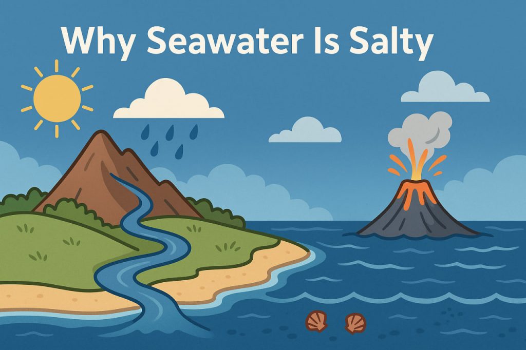 Why Seawater Is Salty: The Origins of Ocean Saltiness