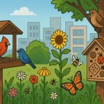 Urban Biodiversity: How to Create a Habitat for Birds and Insects in the City