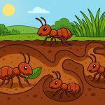 How Ants Build Colonies: Tiny Architects of Nature