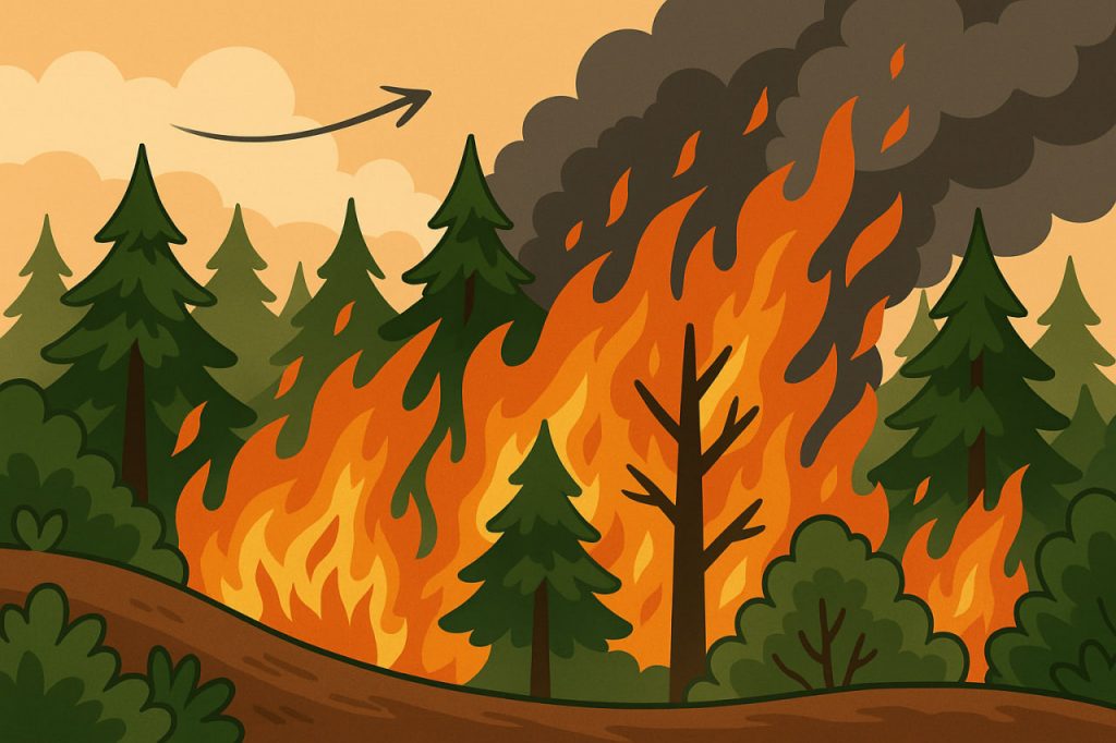 How Wildfires Work and Spread Through Forests