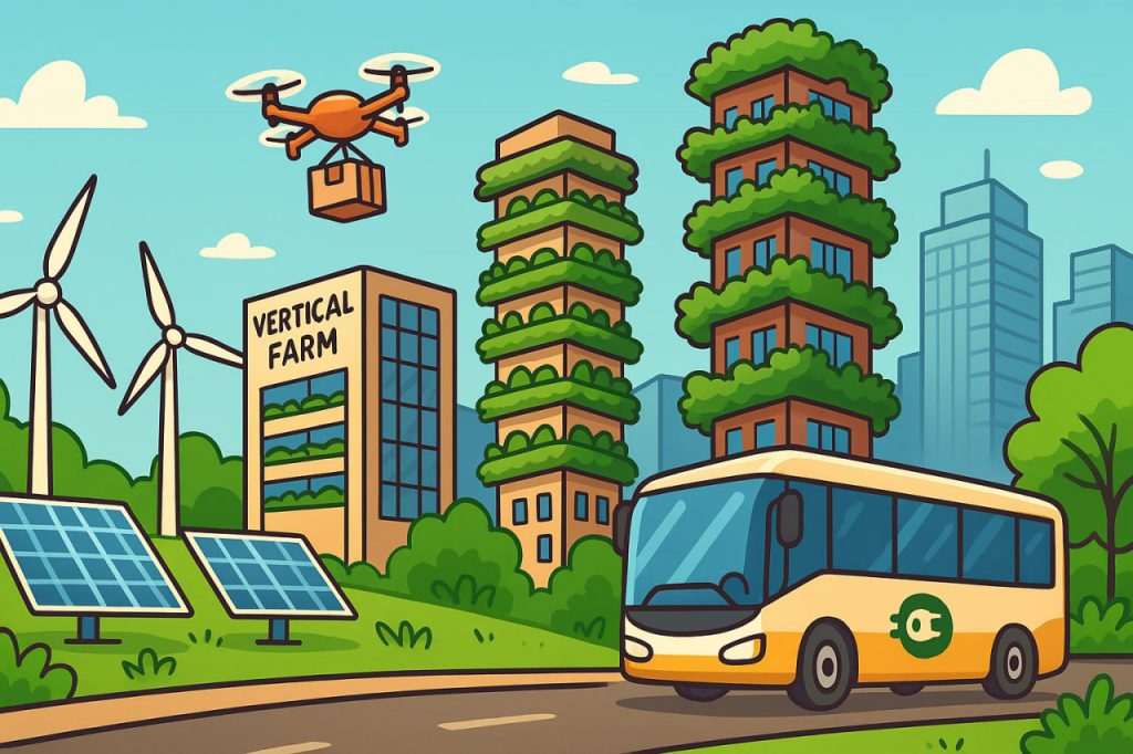 Eco-Technologies of the Future: What Cities Will Look Like
