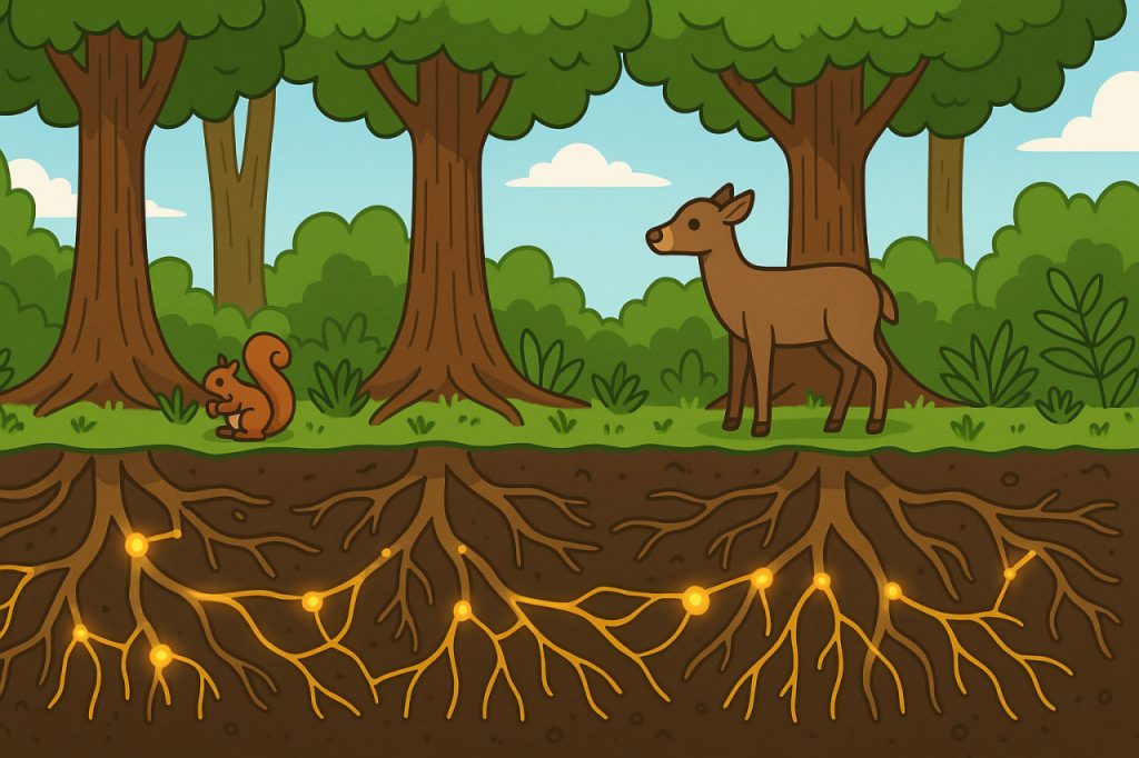 How Trees Communicate with Each Other