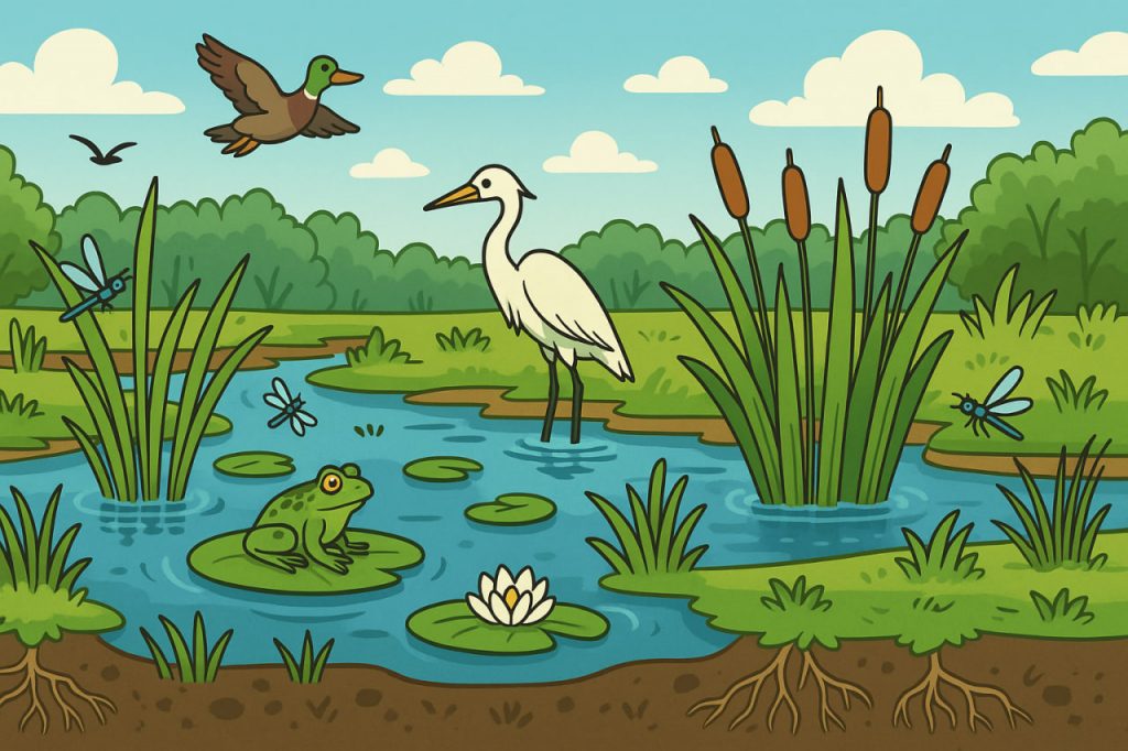 How Wetland Ecosystems Work