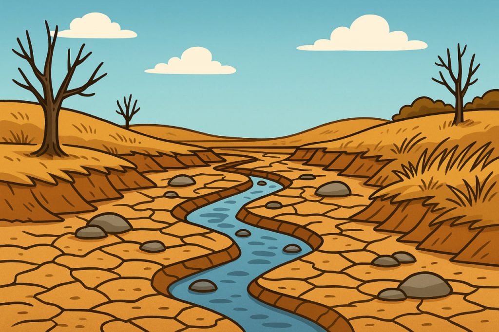 Why Rivers Can Dry Up