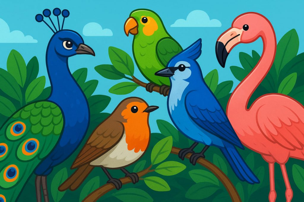 Why Birds Have Feathers of Different Colors