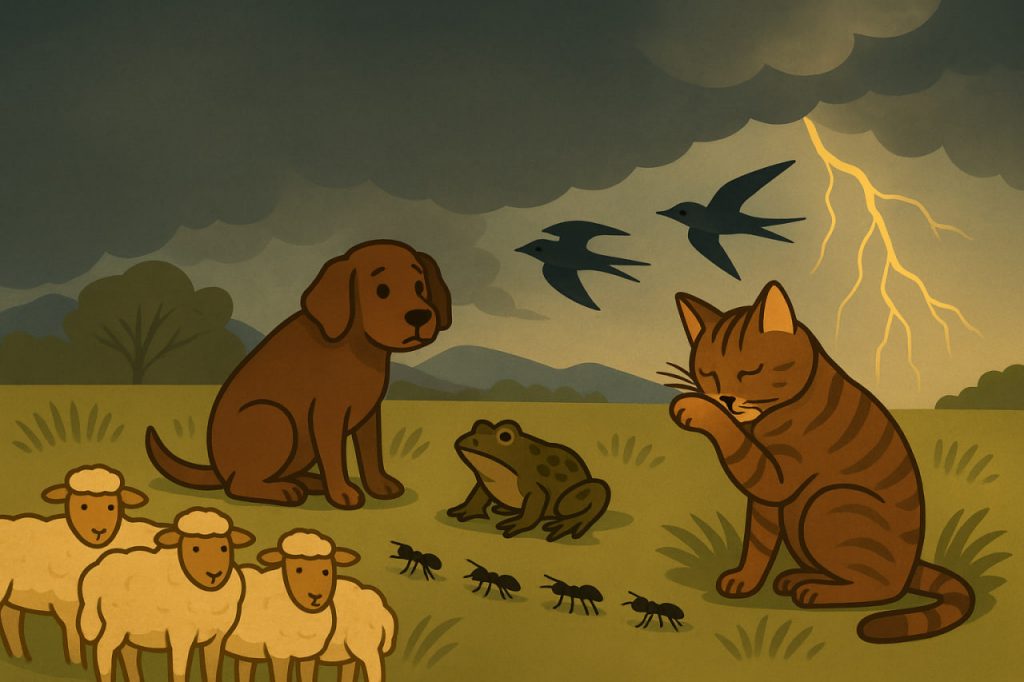 How Animals Predict the Weather