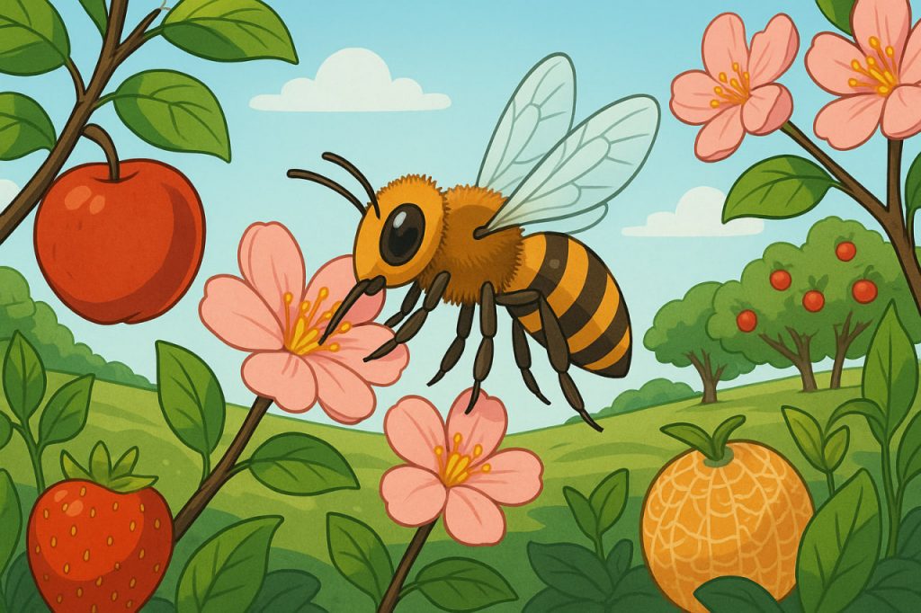 How Insects Pollinate Fruits
