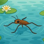 How Water Striders Walk on Water