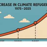 Growth of Climate Refugees Over the Last 50 Years