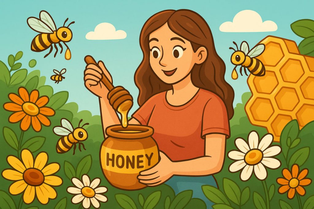How Bees Produce Honey