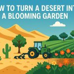 How to Turn a Desert into a Blooming Garden