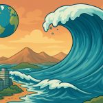 Could Humanity Survive a 4-Kilometer Tsunami Sweeping Across the Planet?