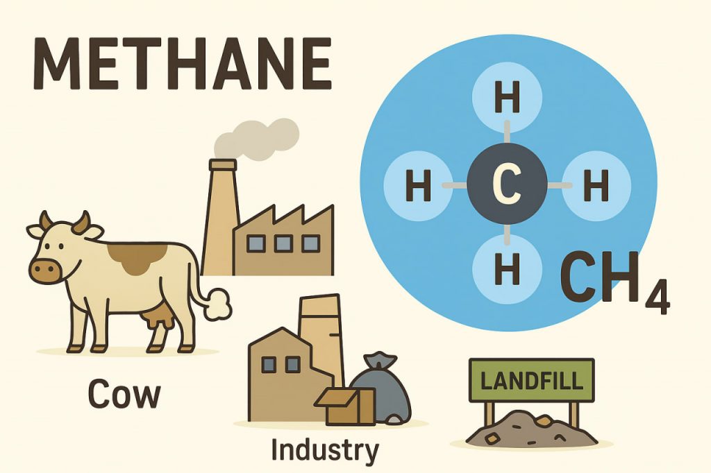 Methane: Properties, Sources, and Environmental Impact