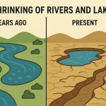 The Shrinking of Rivers and Lakes Over the Last 100 Years
