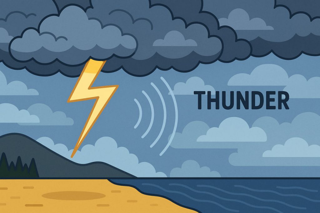 How Thunder and Lightning Occur
