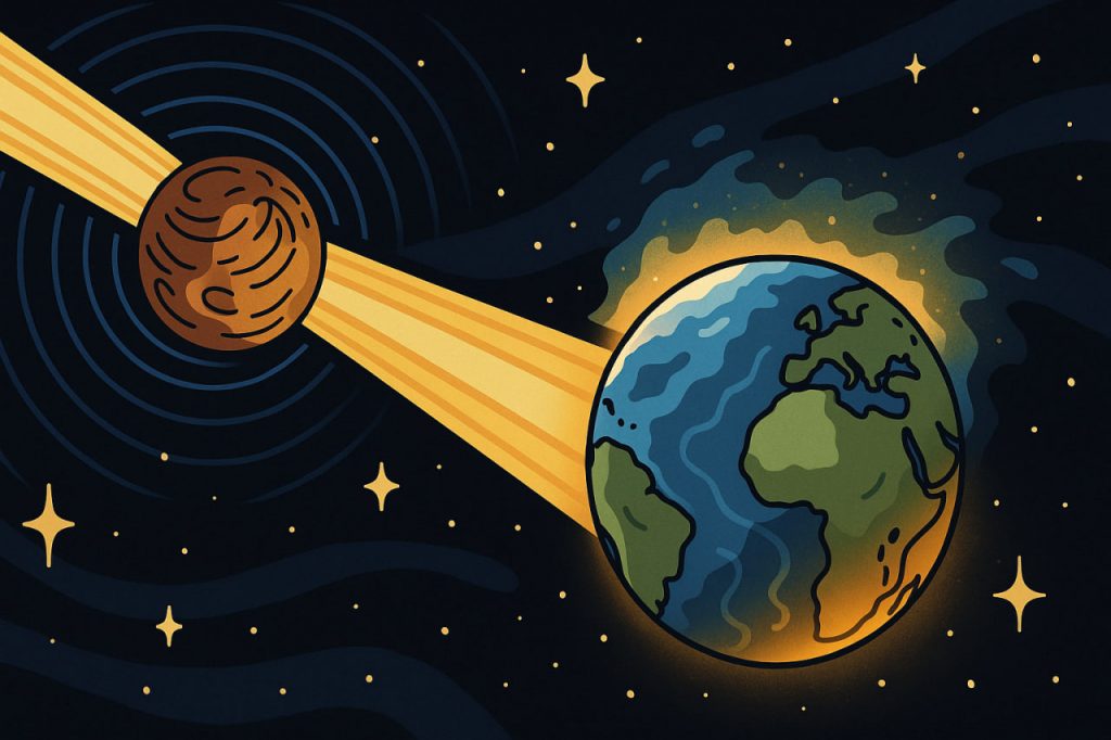 What Would Happen if Earth Fell Under the Influence of a Pulsar?