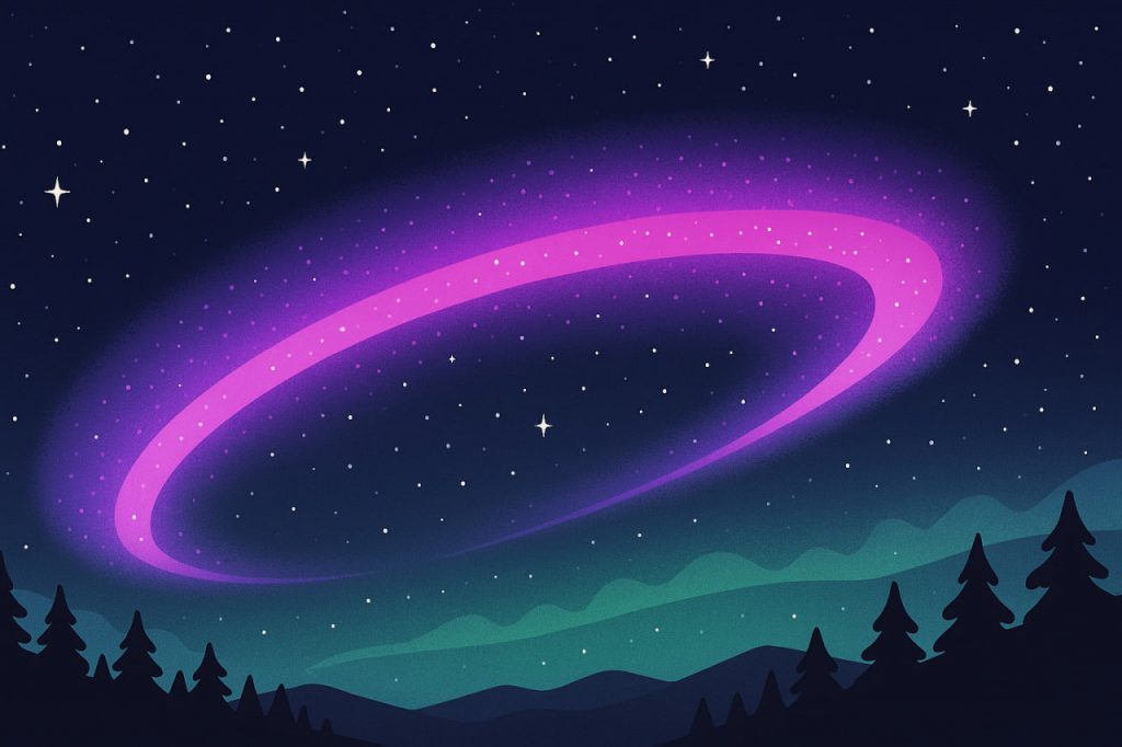 Steve in the Night Sky
