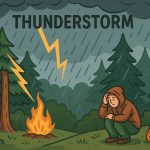 How to Stay Safe in a Thunderstorm While in the Forest