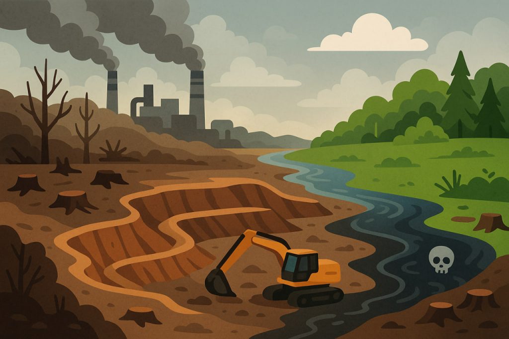 How Mining Harms Nature: The Hidden Cost of Resource Extraction