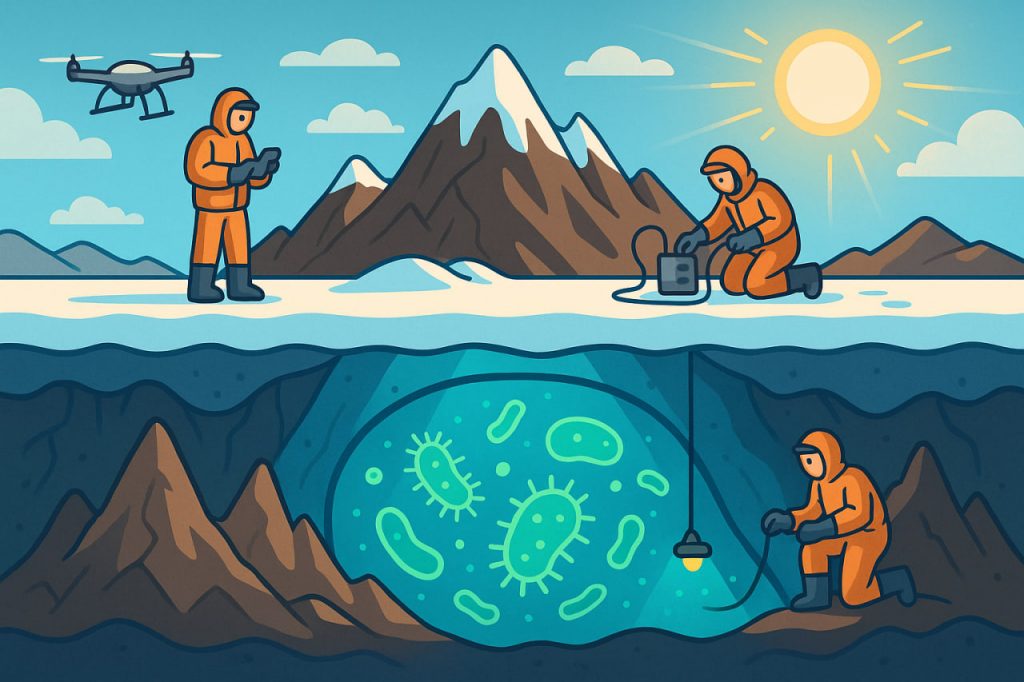 What Lies Beneath the Ice of Antarctica?