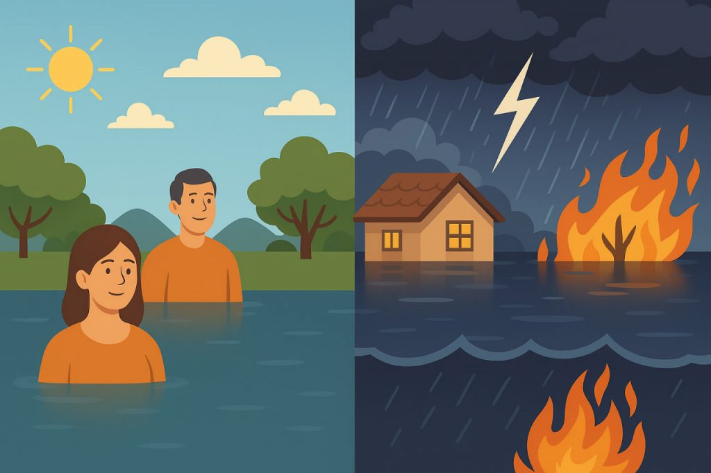 How Sudden Are Climate Catastrophes?