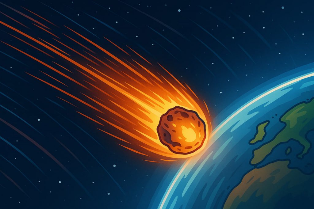 What Would Happen if a Small Rock Hit Earth at Nearly the Speed of Light?