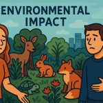 Environmental Impact of Humans and Animals Over the Last 1000 Years