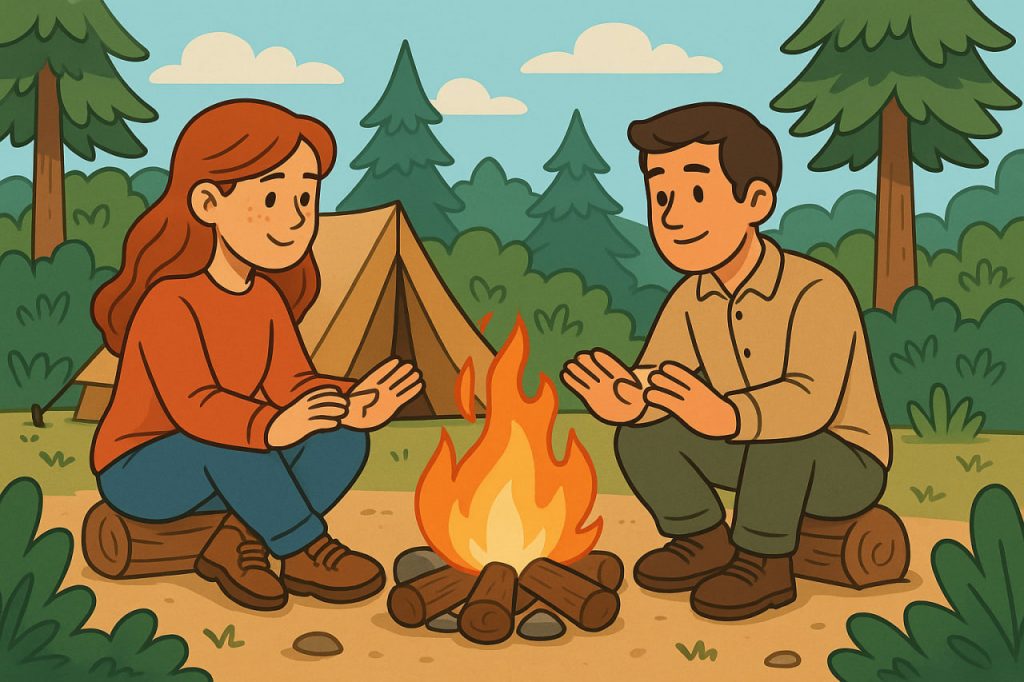 How to Build a Campfire Responsibly Without Harming Nature