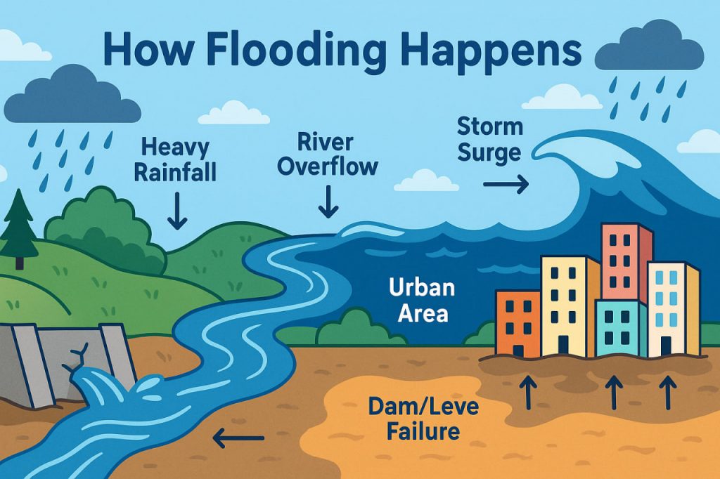 How Flooding Happens: When Water Takes Over the Land