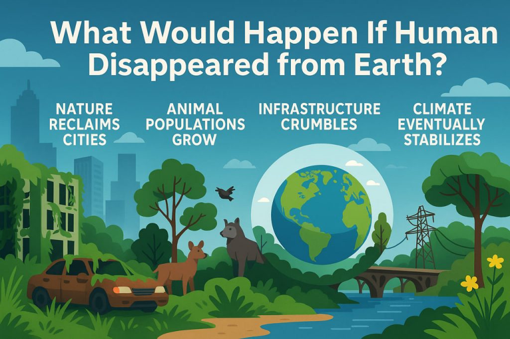 What Would Happen If Humans Suddenly Disappeared from Earth?