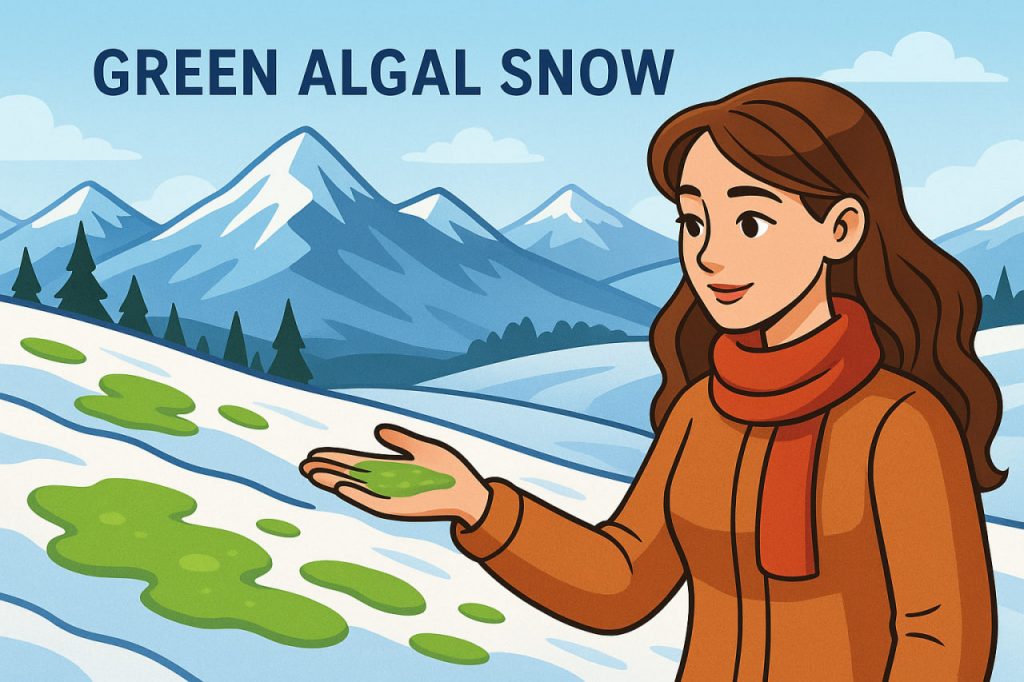 Green Algal Snow: A Rare and Fascinating Environmental Phenomenon