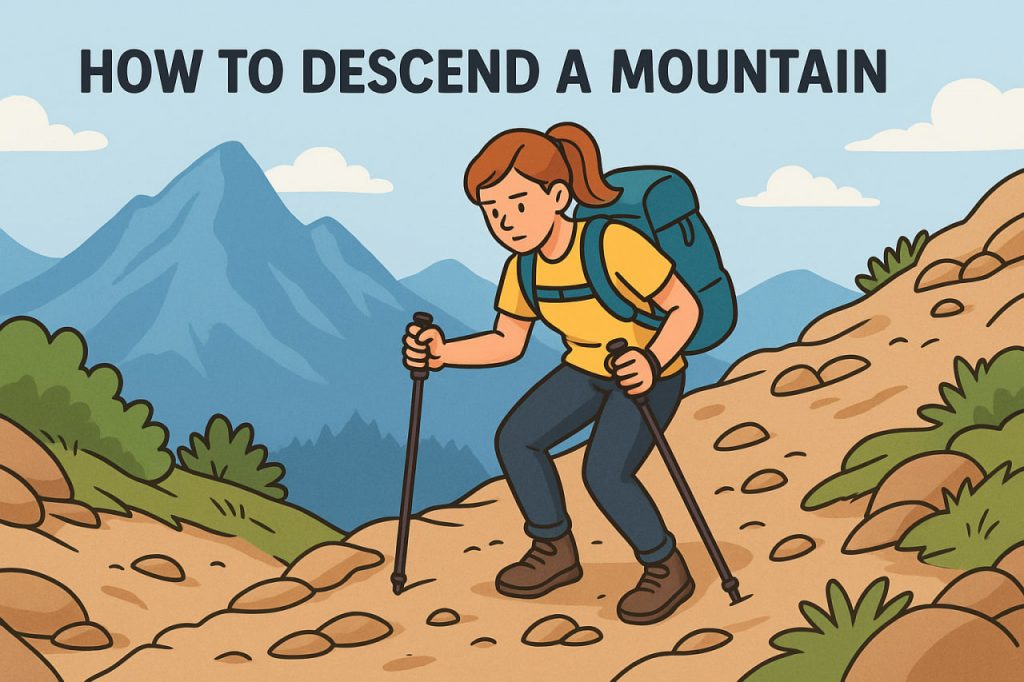 How to Descend a Mountain Safely and Correctly