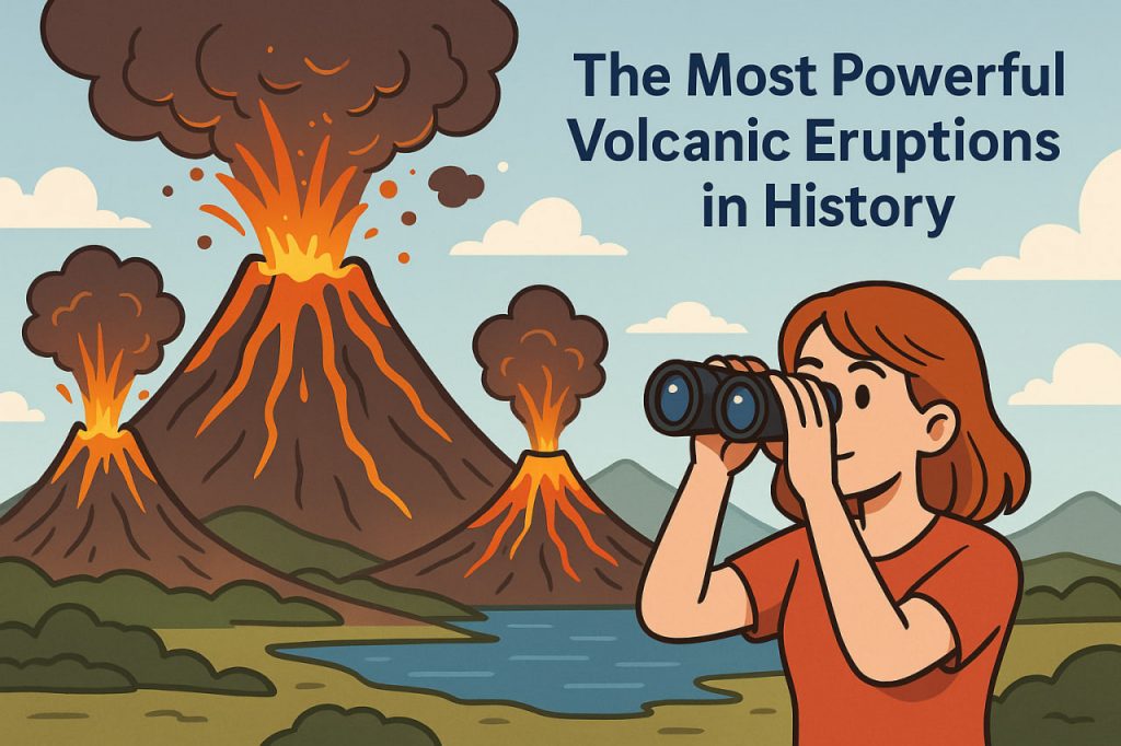 The Most Powerful Volcanic Eruptions in History