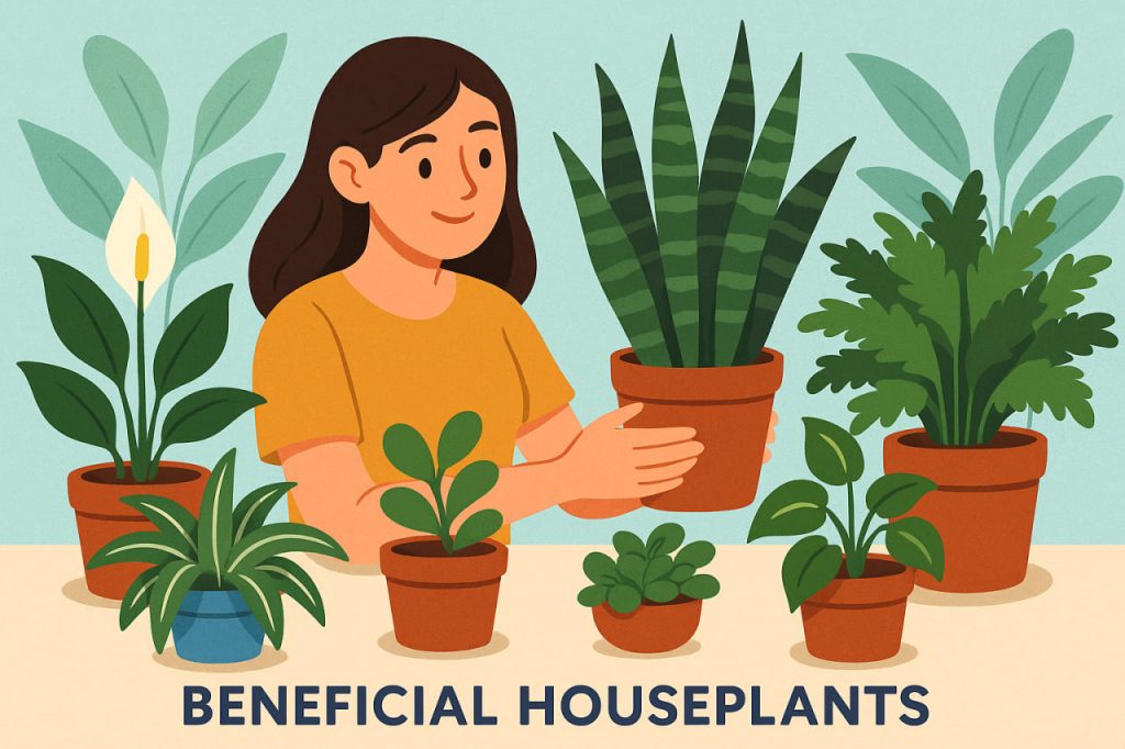 The Most Beneficial Houseplants: Natural Helpers for a Healthy Home